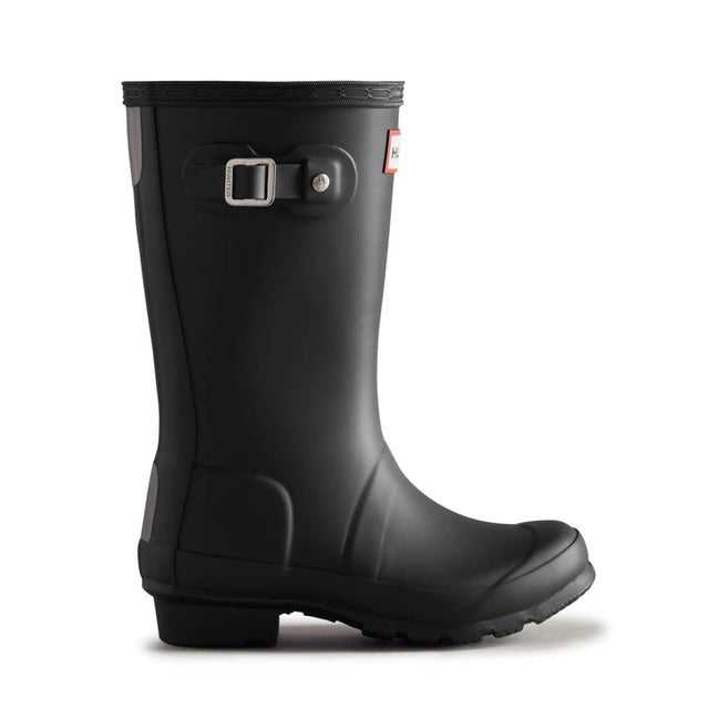 Hunter Big Kids Original Rain Boots Black